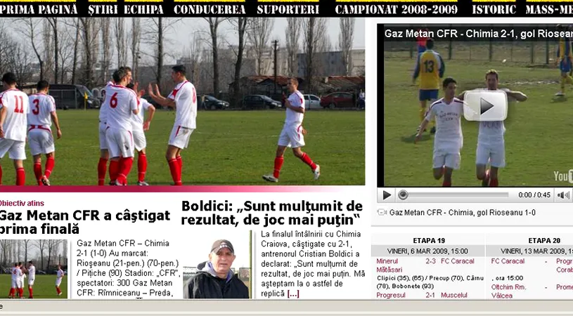 Site pentru Gaz Metan CFR Craiova
