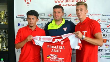 UTA e clubul din Liga I ce pune cel mai mare preț pe jucătorii tineri! Balint „Sper să conștientizeze și mai mult șansa pe care o au în acest moment!”