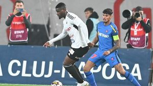 Oficial. E gata și cu trasferul lui Mamadou Thiam la FCSB! Atacantul Universității Cluj a semnat și a fost prezentat la noua echipă: ce lovitură pentru Gigi Becali!