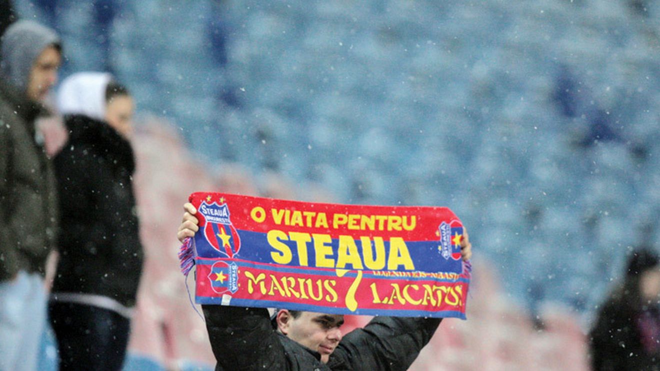 Doar fulgii sunt la fel în Ghencea! Steliștii au preferat să rămână în fața televizoarelor