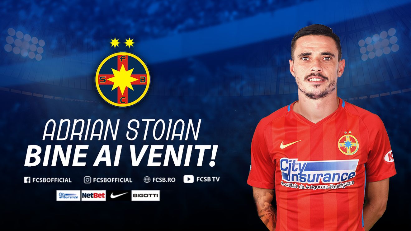Adrian Stoian, oficial la FCSB! Ce număr va purta, când va ajunge sub comanda lui Teja și prima declarație: "Cu acest gând vin aici"