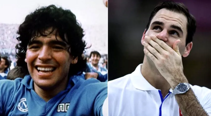 Când zeul fotbalului l-a făcut să plângă pe zeul tenisului! Diego Maradona și Roger Federer, poveste emoționantă: „Dacă ai vreodată probleme în țara mea...