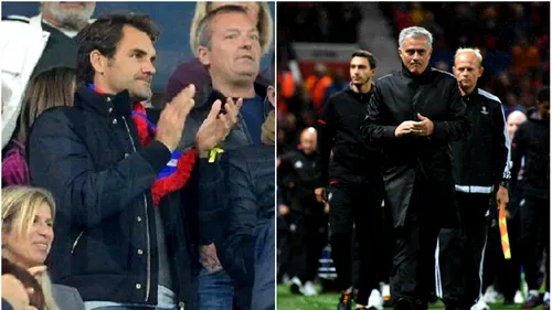 Cel mai cunoscut fan al lui FC Basel răsucește cuțitul în rana lui Mourinho după victoria elvețienilor cu Manchester United! Mesajul marelui Federer