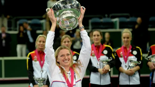 Un meci nebun a decis câștigătoarea Fed Cup. Petra Kvitova și Angelique Kerber, acuzate de fani: „A fost o mizerie”