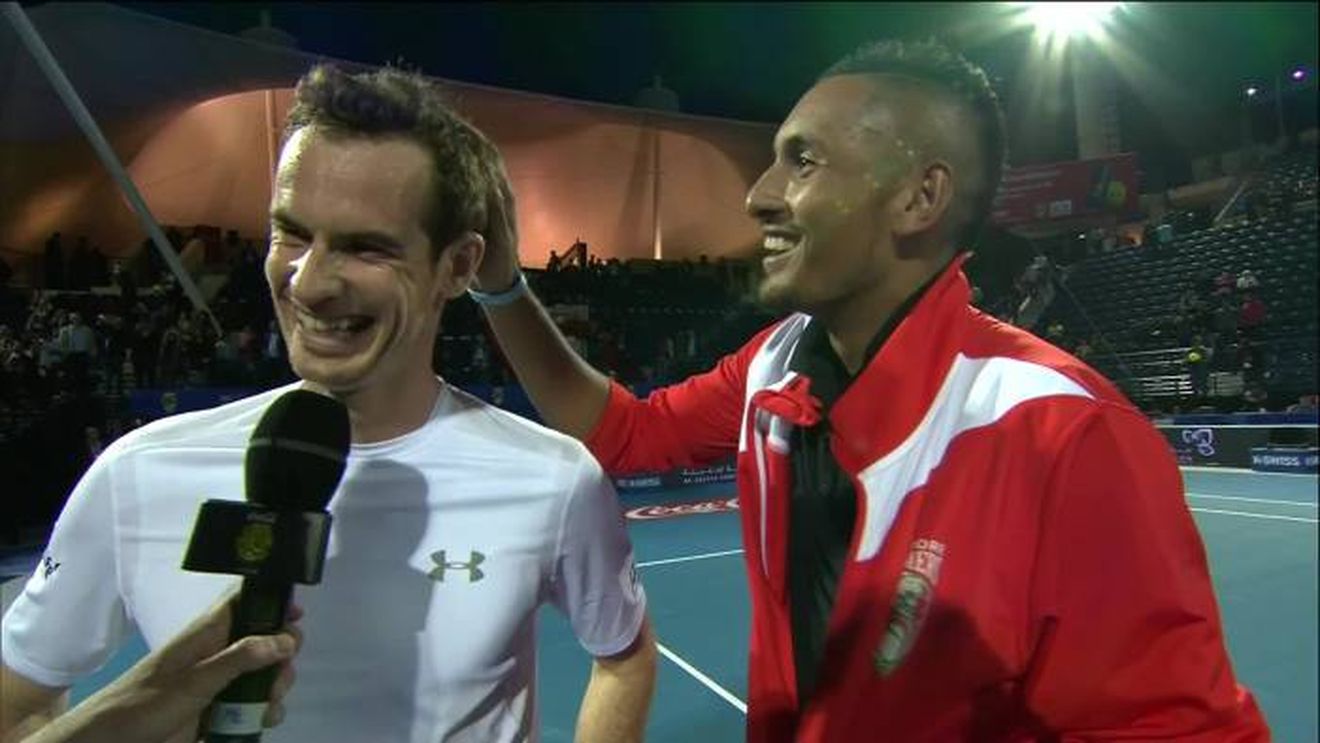 Andy Murray a revenit în competiție după 342 de zile. Nick Kyrgios a fost GENIAL și enervant în stilul caracteristic: australianul a reușit punctul anului, nu cu unul, ci două 'tweeners' și i-a stricat ziua britanicului | VIDEO