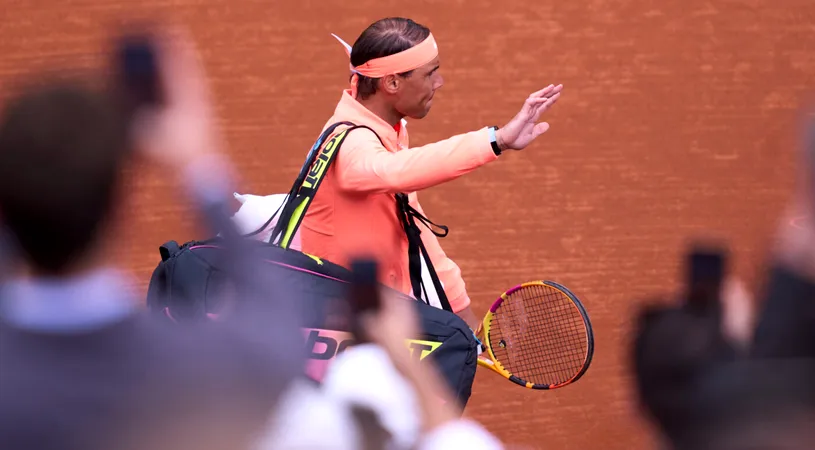 Rafa Nadal, ca Simona Halep. Înfrângere dură, la Barcelona, și o reacție sinceră: „Nu era momentul să fac pe eroul după perioada prin care am trecut”