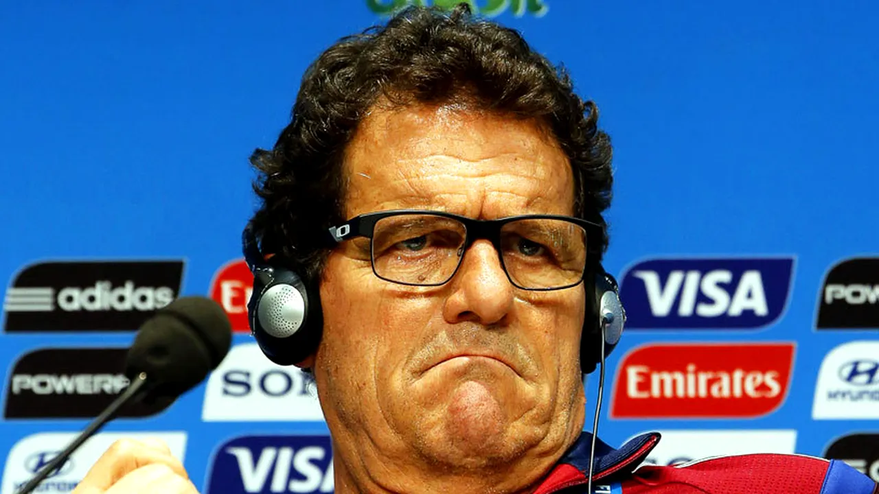 Fabio Capello îi ține în șah pe ruși. Demiterea italianului costă 30 de milioane de euro. Clauza interesantă pe care și-a trecut-o în contract