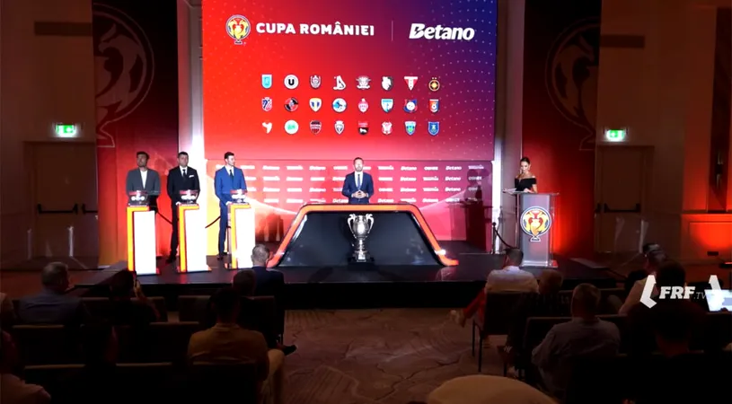 Echipele calificate în faza grupelor Cupei României 2026/27 și-au aflat adversarii și programul. Timișoara e în grupă cu UTA, dar nu au meci!