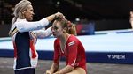 Revoltă în gimnastica feminină! Camelia Voinea, prima reacție după ce a fost suspendată: „Vor să-mi ia cu japca fata!”