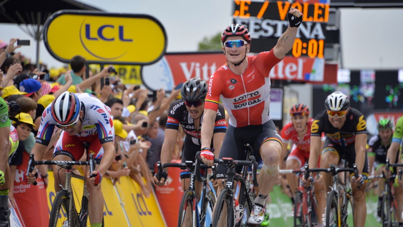 Greipel, regele sprintului în Le Tour! Germanul de 33 de ani a făcut hat-trick-ul la Valence, în etapa a 15-a a competiției