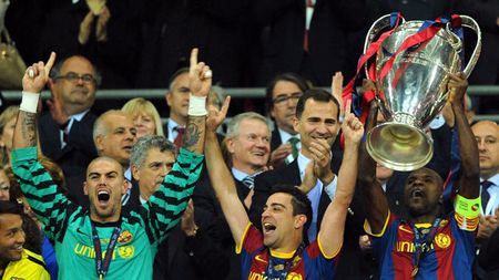 "Regina" Europei se încoronează pe tărâmul Reginei!** BarÃ§a - United 3-1! Puyol l-a lăsat pe Abidal să ridice trofeul