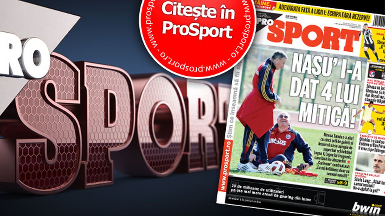 Joi în ProSport:** Cum i-a dat 'Nașul' Sandu "4" lui Dragomir și mărturia dezarmantă a "omului negru" din ultima etapă
