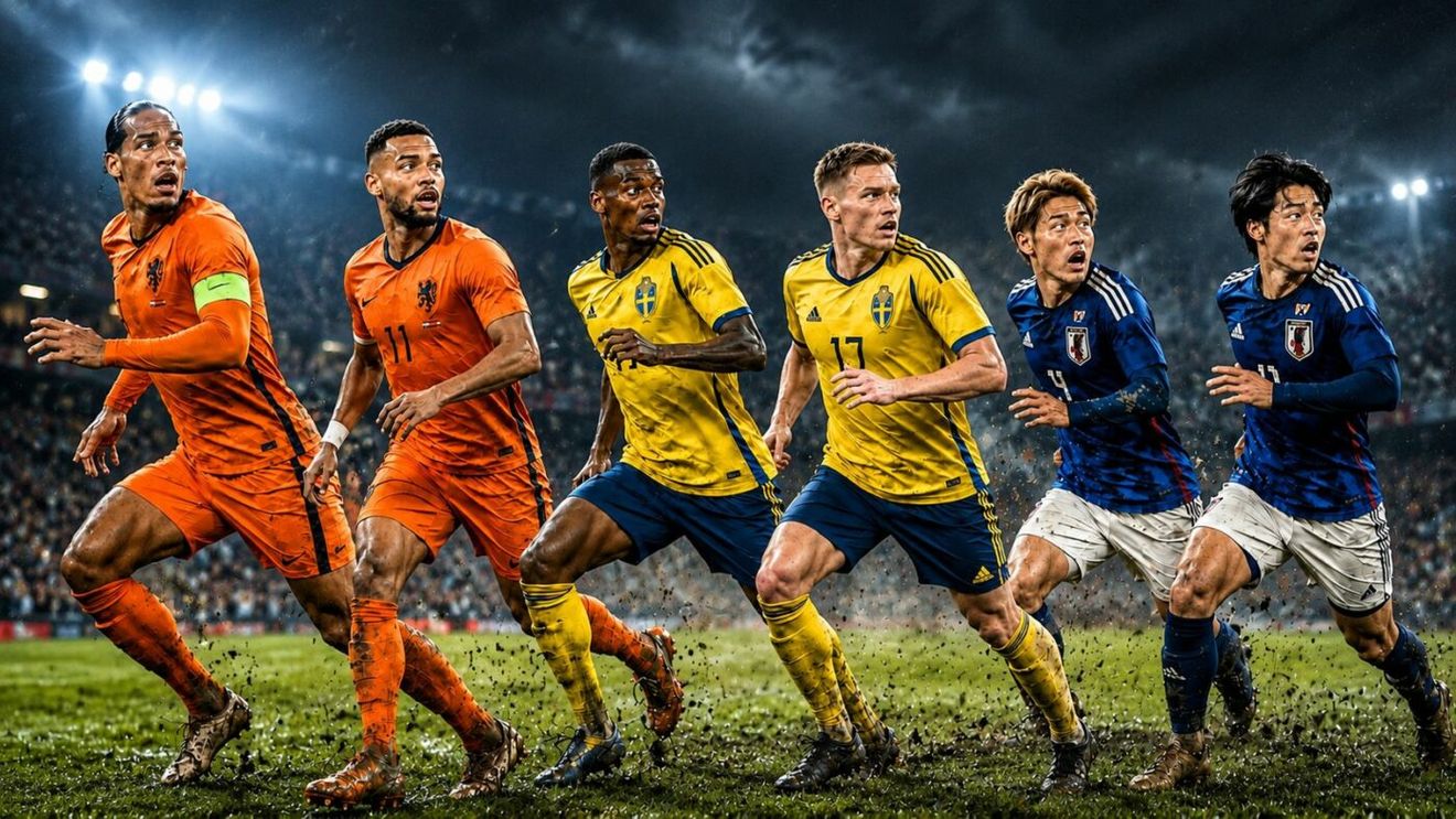 Locul 2 califică direct, de ce fug toți de el! Calculele LIVE în grupa F: Japonia - Suedia și Tunisia - Olanda la Cupa Mondială