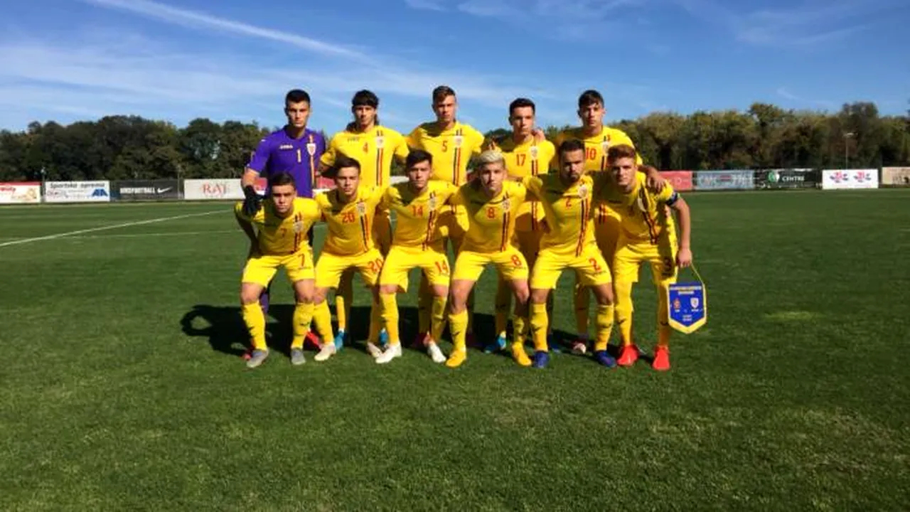 O nouă umilință pentru România U19! Lituanienii ne-au eliminat din cursa pentru Campionatul European, după un meci catastrofal. Cifrele dezastrului