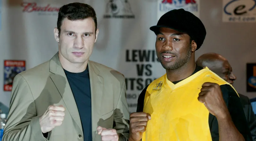 Lennox Lewis vrea să lupte cu unul dintre frații Klitschko: 