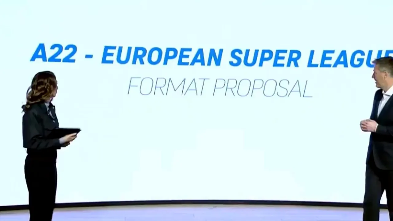 Super Liga Europei este aproape să ia naștere! Ce format va avea și care este diferența fundamentală față de primul proiect. VIDEO