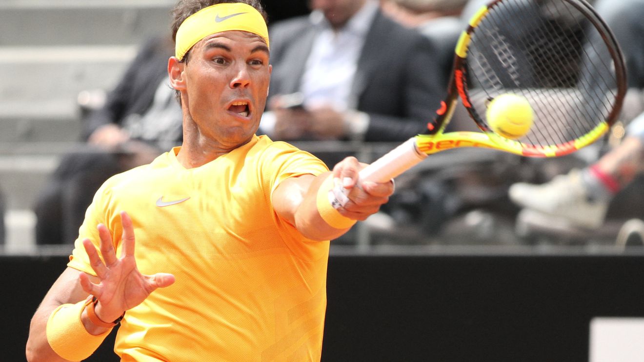 Au învins cu același scor, dar Halep a fost mai rapidă decât "Regele Zgurii"! Galerie foto de la Foro Italico: Nadal și-a regăsit ritmul la Roma