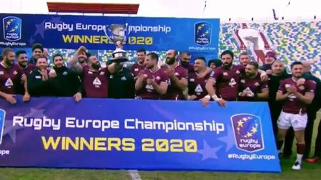 România, pe locul 3! Georgia a câștigat Rugby Europe Champonship ediția 2020, terminată în 2021