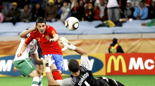 VIDEO 3D **- Regele David! Spania – Portugalia 1-0!