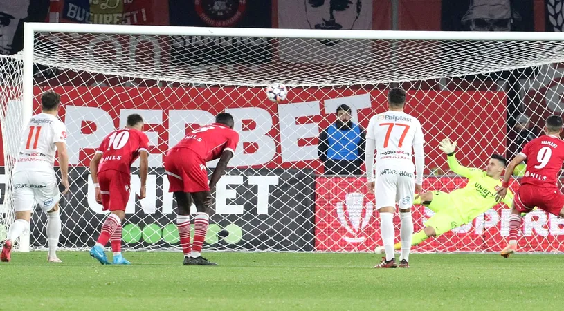 FC Hermannstadt - Dinamo București 0-2, în a 14-a etapă a din Superliga. Prima victorie în deplasare a „câinilor” în acest sezon