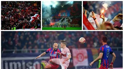 GALERIE FOTO: „Clasicul” Dinamo – Steaua nu a „ars” niciodată cu atâta intensitate. Imagini impresionante din semifinala Cupei