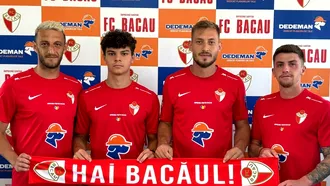 FC Bacău a prezentat primele patru achiziții ale verii! Lotul pe care mizează Constantin Enache în acest moment