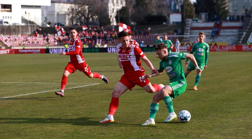 Dinamo - Sepsi Sfântu Gheorghe 0-0. Cele două echipe se anihilează reciproc și termină la egalitate