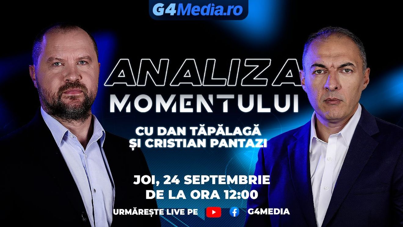 VIDEO Analiza momentului: Dan Tăpălagă și Cristian Pantazi discută de la ora 12.00 despre șansele premierului desemnat Siegfried Mureșan la votul din Parlament și despre dosarul DIICOT care-l vizează pe Călin Georgescu