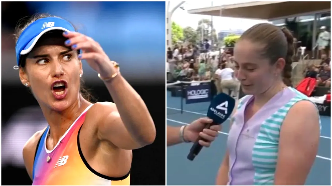 Jelena Ostapenko, ironie incredibilă după ce a învins-o pentru a patra oară pe Sorana Cîrstea, la Adelaide: „Am dormit în primul set!