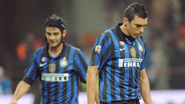 Cristi Chivu, printre cei mai slabi jucători din Derby d'Italia