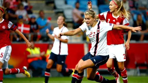 Norvegia a învins Danemarca și s-a calificat în finala Campionatului European de fotbal feminin