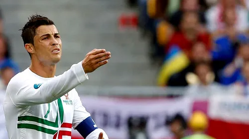 Citește aici cele mai interesante statistici din meciul Danemarca-Portugalia!** Ronaldo nu a fost în apele lui, dar a mai depășit un record