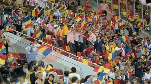 Douăsprezece persoane amendate la meciul România-Franța