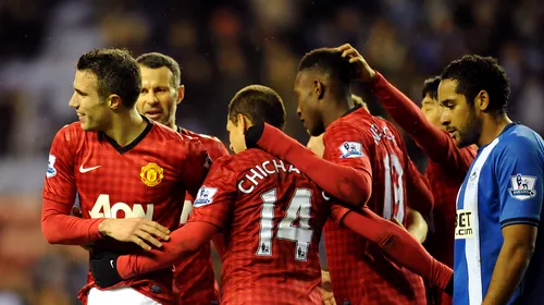 „Diavolii” au reușit „minunea”, cadou pentru Sir Alex Ferguson! Ce premieră a bifat United în prima zi din 2013