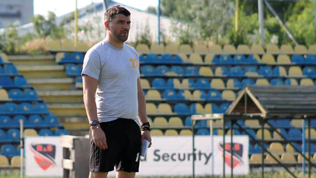 Adrian Mihalcea, noul antrenor al CS Mioveni.** A condus primul antrenament în această dimineață