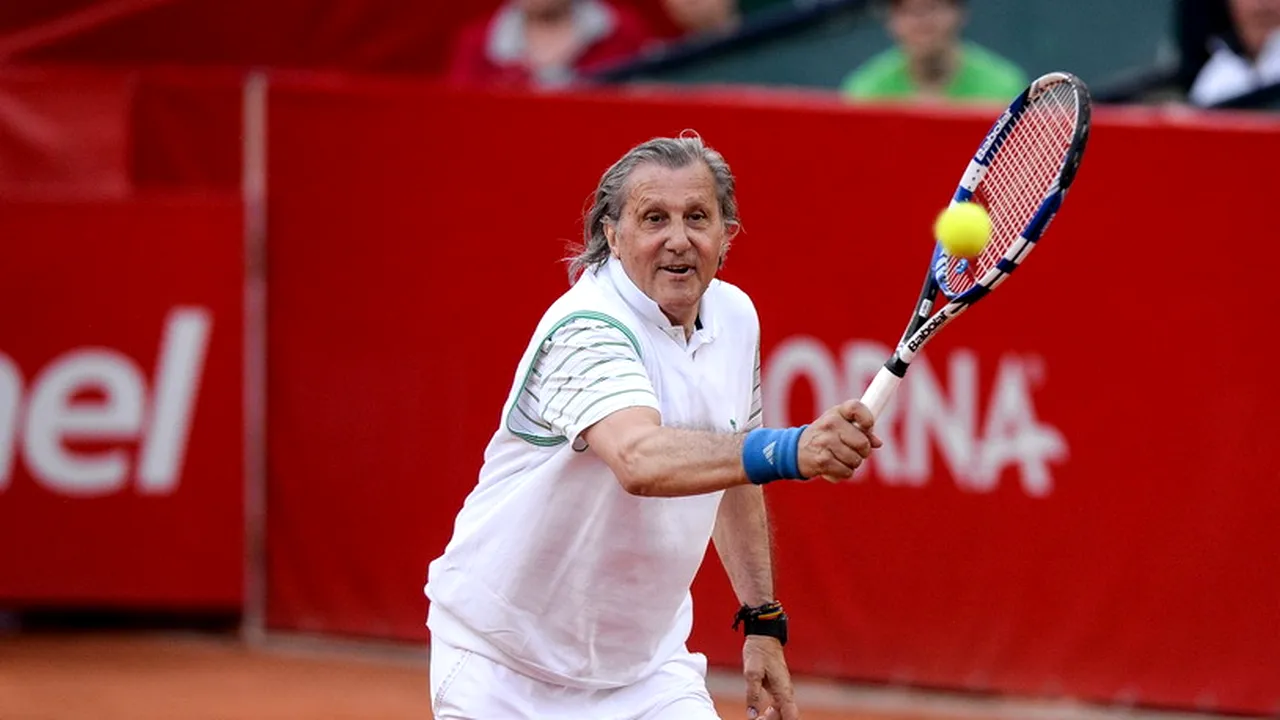 INTERVIU EVENIMENT | După 50 de ani de la debutul ca jucător, Ilie Năstase a devenit comentator la Roland Garros: 