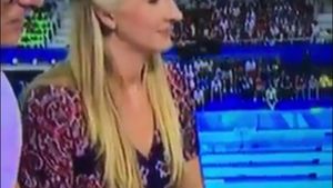 VIDEO | S-a încins atmosfera la Rio! Rebecca Adlington, surprinsă în timp ce îl atingea pe picior pe colegul ei de comentariu în timpul unei transmisii live a BBC