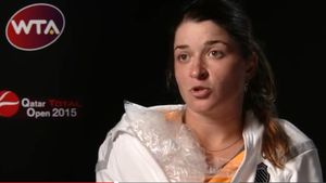 VIDEO | Interviu cu gheață pe umăr, după prima victorie a Alexandrei Dulgheru pe tabloul principal în 2015: "Nu mai puteam să respir"