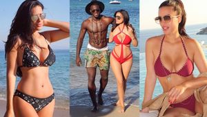 Ea e bomba sexy invidiată de toți italienii! A făcut senzație în Maldive alături de golgheterul lui Lazio | GALERIE FOTO