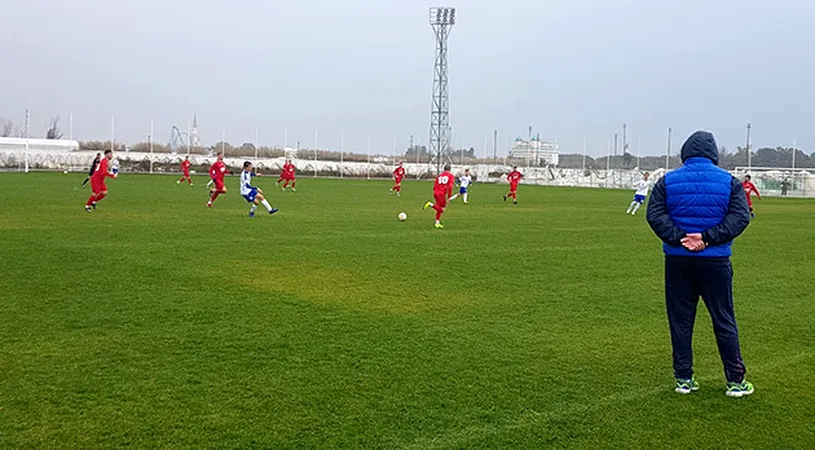 VIDEO | Steaua, învinsă la scor în al treilea amical disputat în Antalya.** La pauză era condusă cu 4-0