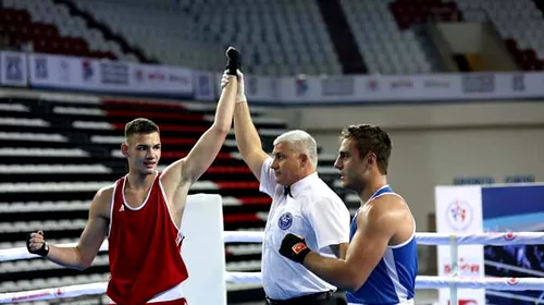 Boxul românesc, în cărți la Europenele de tineret. Greul Cristian Filip, de la CS Dinamo, s-a calificat în semifinale competiției din Turcia și are locul pe podium asigurat