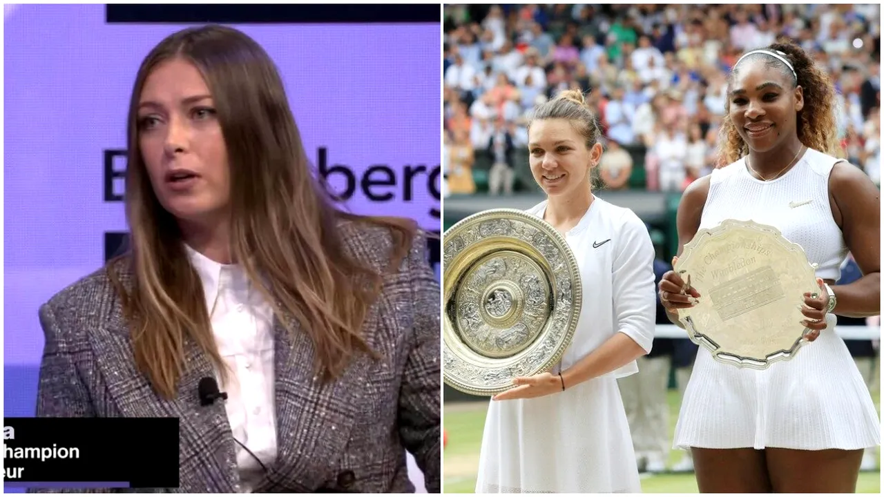 Maria Sharapova dă cărțile pe față după ce Serena Williams a revendicat titlul Simonei Halep de la Wimbledon: „E o afacere!