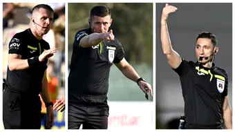 Arbitrii delegați la ultimele meciuri din play-off-ul Ligii 2, în care se decid campioana și a doua echipă care merge în barajele de promovare