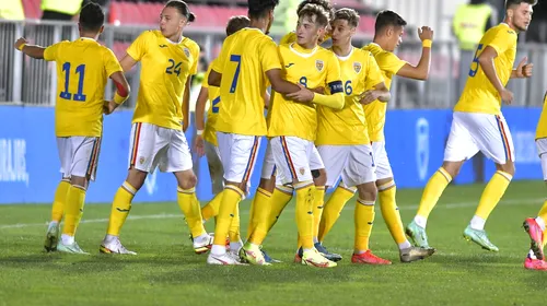 România U20 – Portugalia U20 2-1. Ștefan Baiaram și Robert Mustacă întorc soarta meciului și aduc prima victorie pentru selecționerul Bogdan Lobonț!