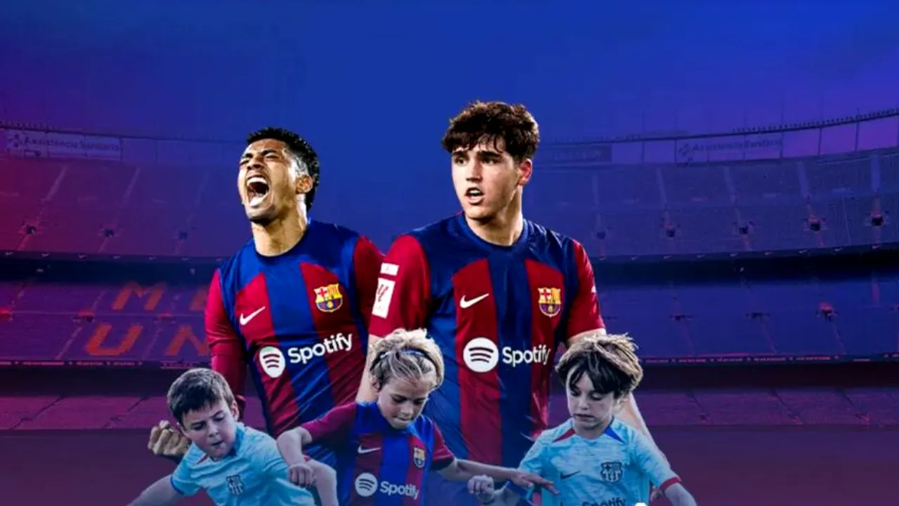 FC Barcelona vine în România pentru a găsi tinere talente! Proiectul catalanilor la București