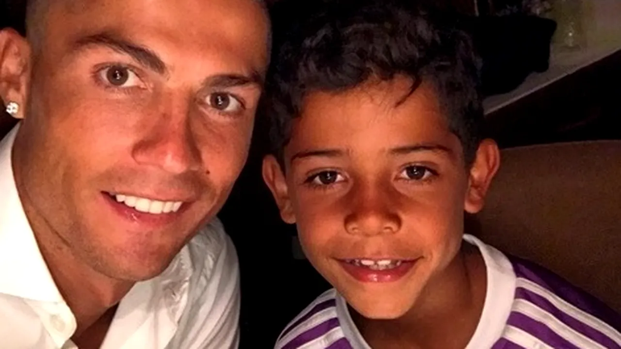 Fiul lui Cristiano Ronaldo este anchetat de poliție! Ce a putut să facă puștiul de numai zece ani | VIDEO