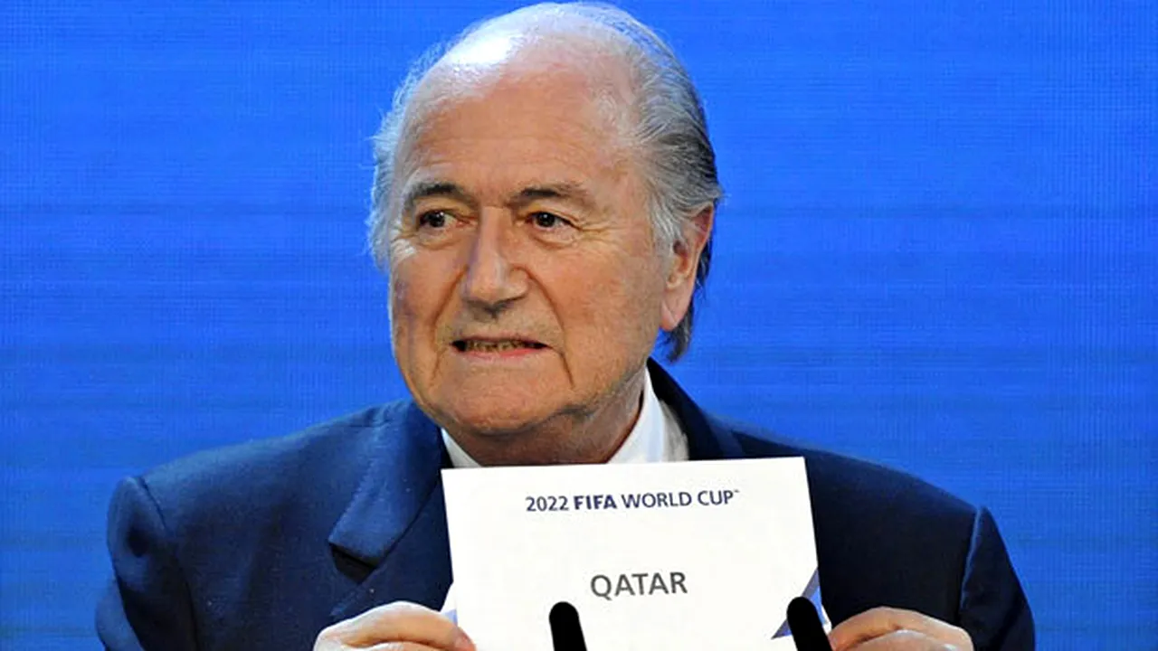 Ar fi fără precedent în istoria fotbalului!** Blatter spune cum poate pierde Qatar organizarea CM 2022: 'Dacă fac asta, riscă tot!' Cum se pot 