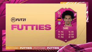 eBundesliga primește un super jucător de viteză! Leroy Sane valorează 150.000 de monede și are un card excelent în FIFA 21