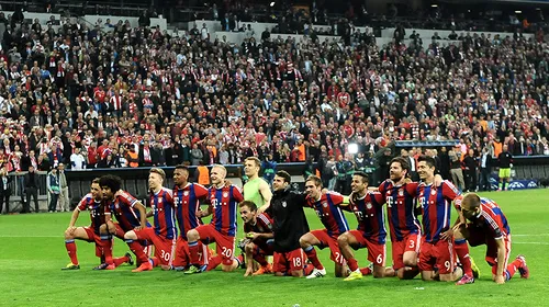 Bayern, campioană cu patru etape înainte de finalul sezonului. Bavarezii au câștigat al 25-lea titlu în Bundesliga