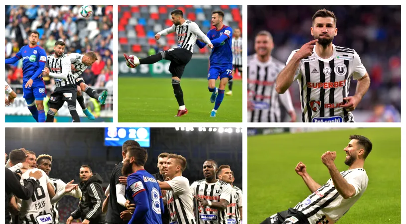 Florin Ilie a adus liniștea pentru ”U” Cluj în derby-ul cu Steaua! Ce a declarat după victoria din Ghencea, care îi menține pe ardeleni cu șanse foarte mari la primele două locuri